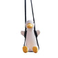 Charming Ride: Cute Anime Little Duck Swing Rearview Mirror Ornament (Resin, Multiple Styles).
