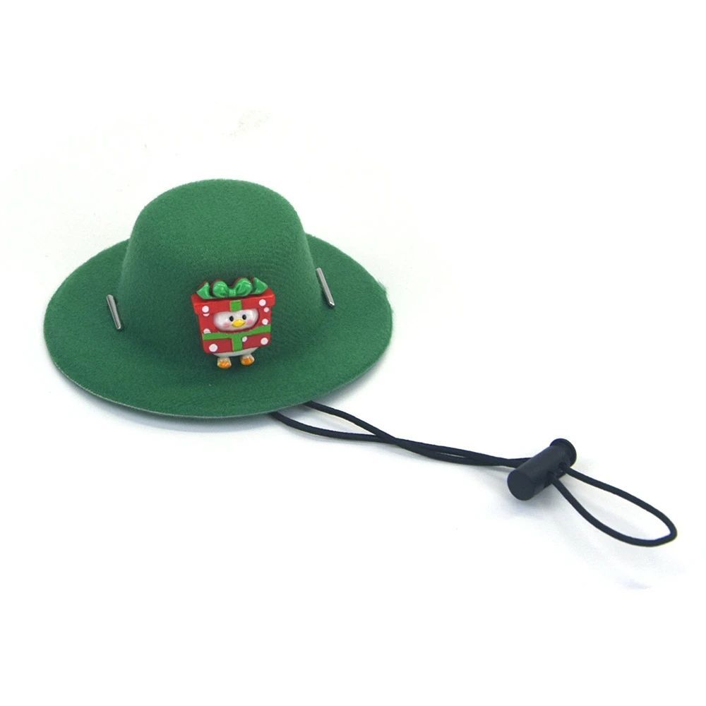 Pet Christmas Felt Hat, Soft Cute Holiday Cosplay Accessory for Dogs & Cats