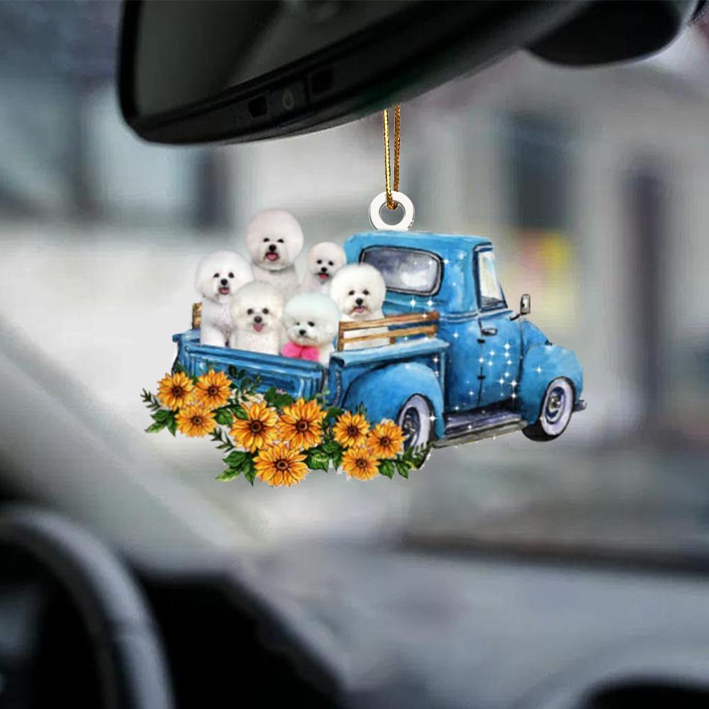 Sleeping Angel Dog Car Pendant, Cute Acrylic Hanging Ornament for Cars, Doors & Home Decoration
