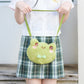 Girls Frog Plush Backpack Doll – Cute Plush Toy Backpack (20 cm)