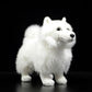 Simulation Dog Doll, Cute Collie Model Plush Figurine (26cm Realistic Puppy Doll)
