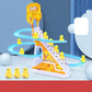 Musical Fun: Little Duck / Penguin Automatic Climbing Stairs Toy (Lights, Music, USB/Battery).