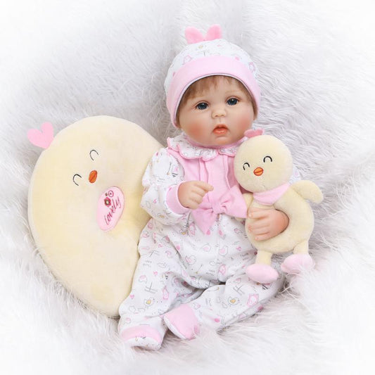 Year of the Chicken: Realistic Simulation Baby Doll (42cm), Cute & Personalized Gift for Teens.