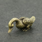 Antique Brass Duck Tea Ornament – Pure Copper Chinese-Style Home Decoration