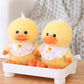 New Cute Little Yellow Duck Doodle Plush Toy – Soft Pine Needle Fleece Duck Doll