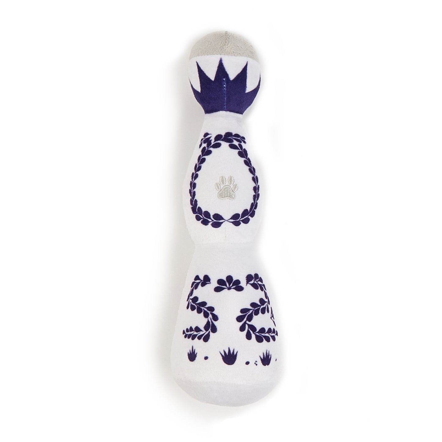 Cheers to Playtime: Funny Tequila "Boujee" Plush Dog Toy with Squeaker (All Dog Sizes).