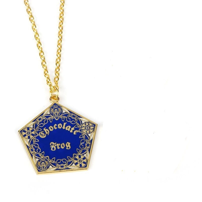 Wizardly Sweet: Chocolate Frog Hangtag Keychain of the Magic Academy.