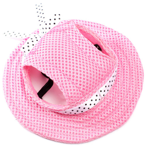 Breathable Pet Dog Baseball Cap, Sun Hat for Teddy, Bichon & Small/Medium Dogs (S/M)