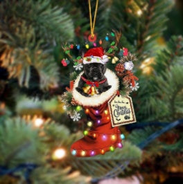 Sleeping Angel Dog Car Pendant, Cute Acrylic Hanging Ornament for Cars, Doors & Home Decor