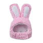 Cat & Dog Bunny Hat, Soft Cashmere Pet Hat for Small to Medium Pets