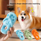 Pet Dog Chewing Toy Slippers, Durable Rubber Teething Shoes for Puppies