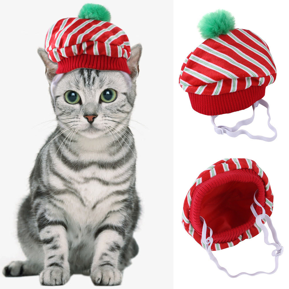 Funny Pet Dog & Cat Costume, Warm Hat Photo Prop Headwear
