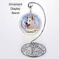 Sleeping Angel Dog Car Pendant, Acrylic Hanging Ornament for Cars, Doors & Home Display