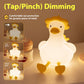 Cute Duck Night Lamp – Baby Feeding Light with Eye Protection & Mobile Phone Holder