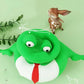 Stress Away: Pinch and Pull Frog Prince TPR Decompression Toy (Two Sizes).