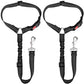 Pet Car Harness Elastic Reflective Strap, Adjustable Nylon Dog Seatbelt Leash