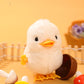 Clockwork Jumping Chicken & Duck Toy – Plush Simulation Wind-Up Animal for Kids