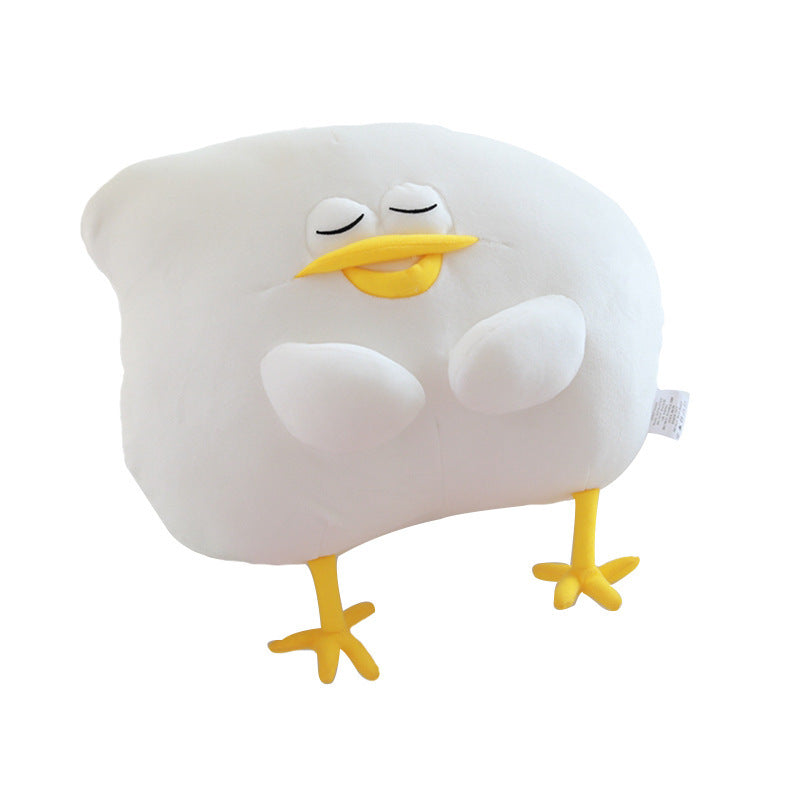 Soft Cute Sleeping Chicken Doll – Stretch Super Soft Plush Toy
