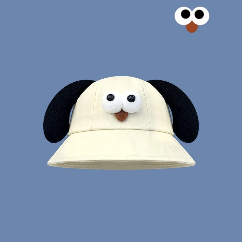 Seasonal Style: Cute Cartoon Fisherman Hat with Frog and Monster Designs (Tie-Dyed).