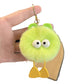 Luxuriously Soft: Real Rex Rabbit Fur Cute Little Duck Car Key Ring.