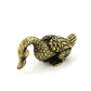 Antique Brass Duck Tea Ornament – Pure Copper Chinese-Style Home Decoration