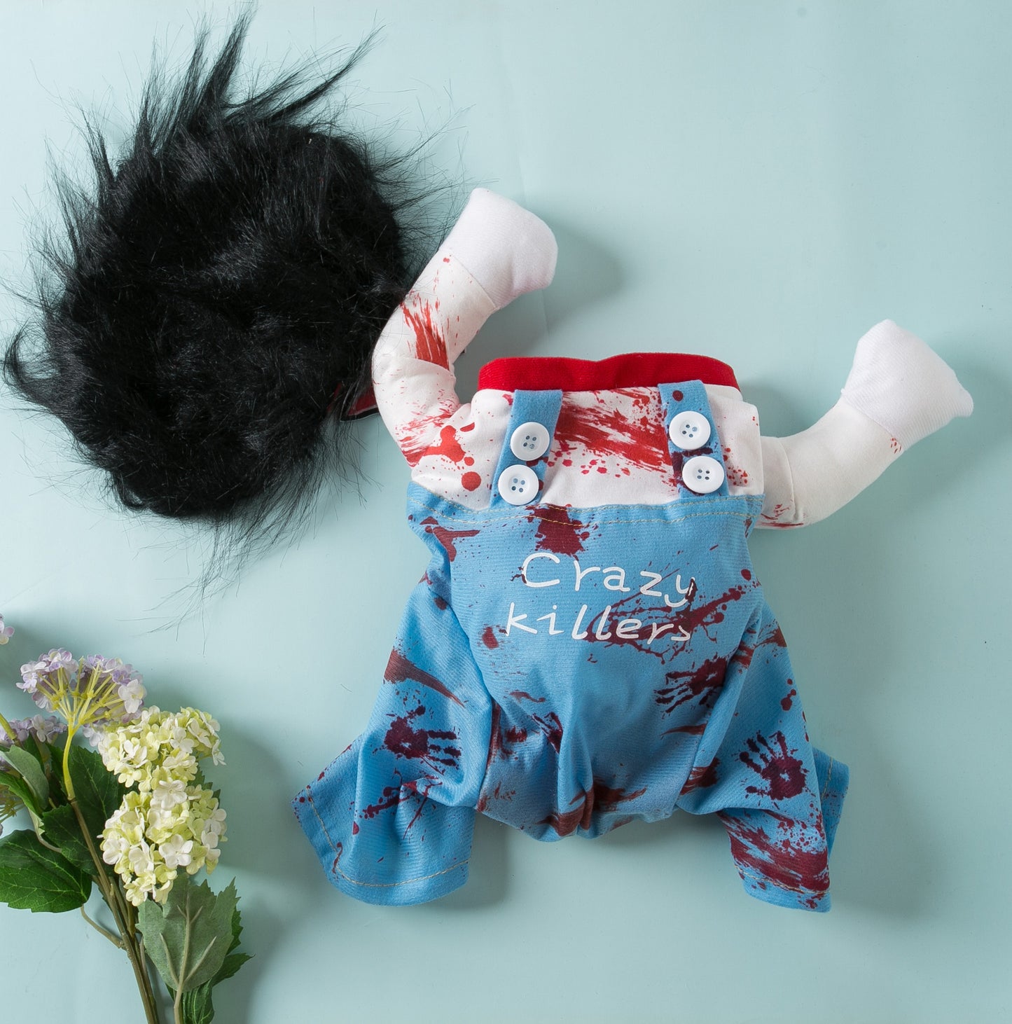 Halloween Pet Clothes, Funny Dog & Cat Costume for Spooky Dress-Up