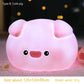 Charming Companions: Pig, Rabbit, Kitten, or Duck Vinyl Small Night Lamp (Rechargeable).