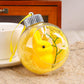 Easter Acrylic Ball Ornament, Transparent Hanging Bunny Decoration