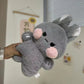 Toy Bunny Doll, Cute Plush Rabbit Gift for Girlfriend & Girls (40cm)