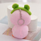 Small Duck Doll Charm – Cute Mini Plush Bag Pendant for Girls’ Schoolbags (12 cm)