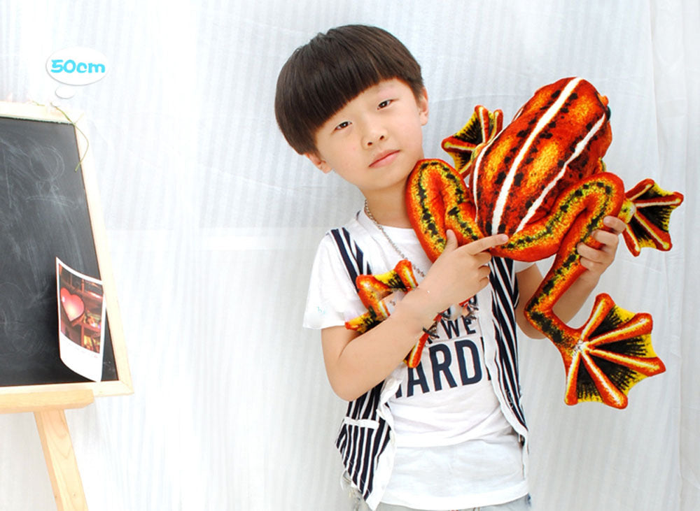 Simulation Frog Plush Toy Doll – Creative Soft Frog Pillow for Children