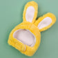 Cat & Dog Bunny Hat, Soft Cashmere Pet Hat for Small to Medium Pets