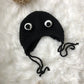 Cozy Winter Style: Cute Cartoon Frog Wool Hat for Children (Warm & Windproof).