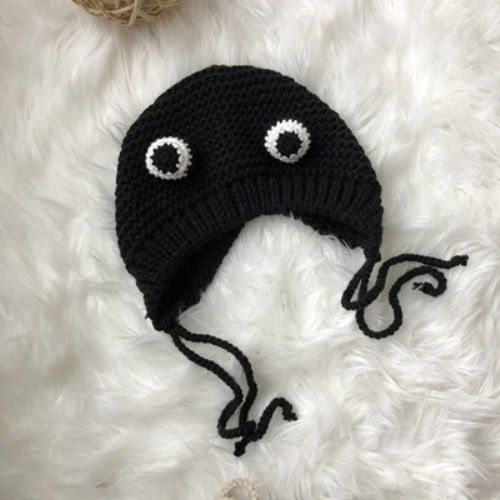 Cozy Winter Style: Cute Cartoon Frog Wool Hat for Children (Warm & Windproof).