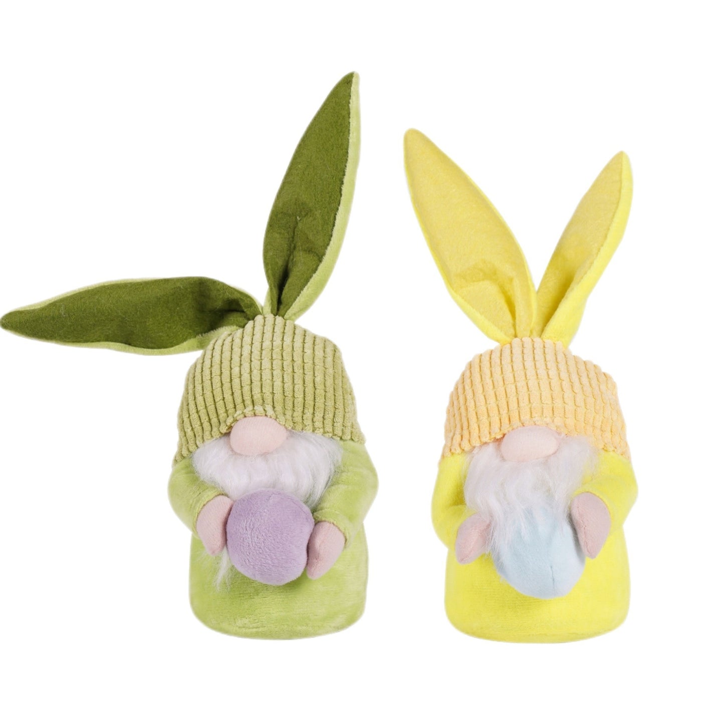 Easter Bunny Decorative Handmade Ears Plush Doll