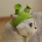Handmade Knitted Pet Hat, Acrylic Headgear Accessory for Cats & Dogs