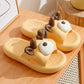 Cartoon Shoes Cute Pig Bear Dog Slippers, Bathroom, Indoor & Garden EVA Sandals