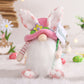 Cute Bunny Ears Faceless Old Man Doll, Plush Goblin Ornament