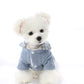 Fake Two-Piece Pet Costume, Cute Bichon Frise Small Dog Outfit