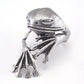 Best-Selling Boldness: Adjustable Vintage Frog, Cat, or Octopus Big Eyes Big Claw Alloy Ring.