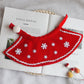 Winter Christmas Dog Scarf & Hat Set, Festive Pet Bib, Cloak & Accessories for Cats & Dogs
