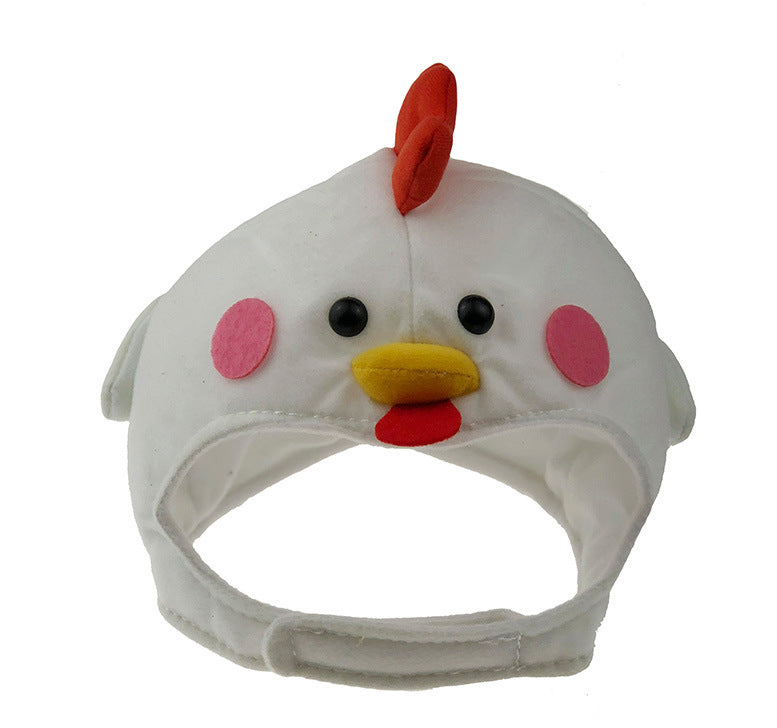 Creative Pet Styling Hat, Cute Polyester Headwear for Dogs (Japanese & Korean Style)