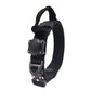 Tactical Waterproof Positioning Ring Dog Collar, Heavy-Duty Polyester Outdoor Pet Collar